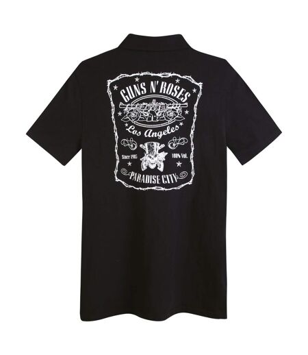 Polo Paradise City Adulte Noir Amplified