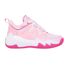 Womens/ladies Mesh Basketball Trainers Pink White Everlast-1