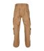 Pantalon À Poches Pure Homme Beige Build Your Brand-2