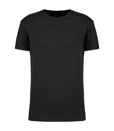 Mens bio150ic crew neck t-shirt black Kariban