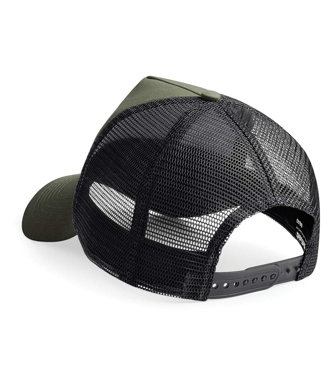 Casquette homme vert kaki/noir Beechfield