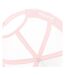 Beechfield Mens Half Mesh Trucker Cap / Headwear (Pastel Pink/ Pastel Pink) - UTRW260