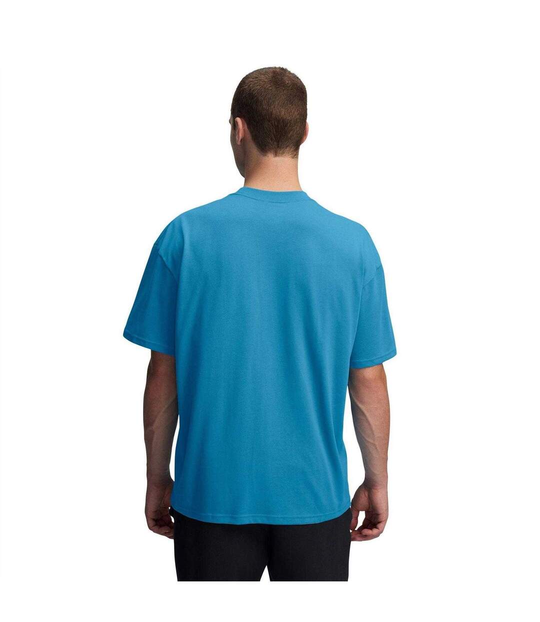 T-shirt Motif/style Logo Homme Bleu Under Armour-2