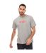 T-shirt Style Logo Rectangulaire Homme Gris Levis-2