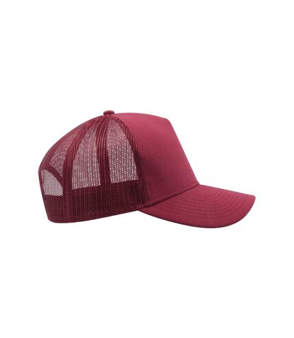 Casquette trucker rapper adulte bordeaux Atlantis