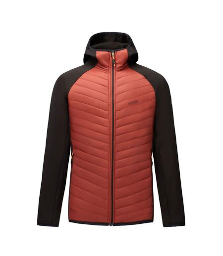 Veste Hybride Compressible Andreson Homme Orange Rouge Noir Regatta