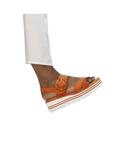 Sandales elise femme orange Lunar
