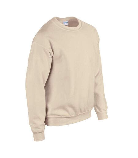 Mens Heavy Blend Sweatshirt Sand Gildan