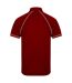 Finden & Hales - Polo sport à manches courtes - Homme (Rouge/Blanc) - UTRW427