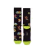 Chaussettes Motif/style Mystery Machine Adulte Noir Vert Scooby Doo-4