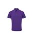 Premier Mens Coolchecker Plus Pique Polo With CoolPlus (Purple)
