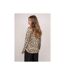 Pull maille fine imprimé léopard FARENZA - Dona X Lisa-2