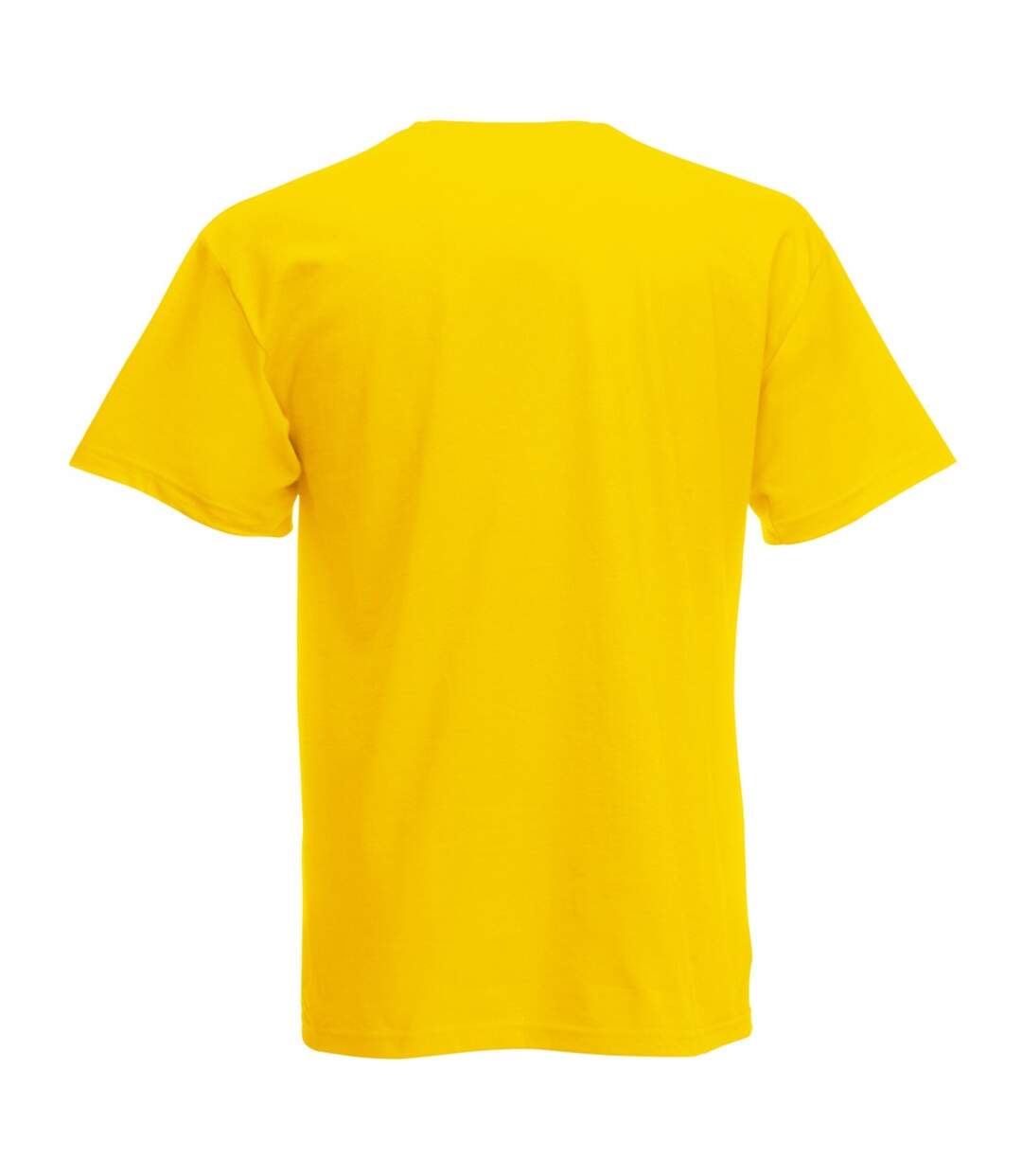 T-shirt original homme jaune pale Fruit of the Loom