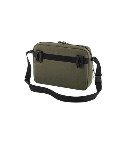 Modulr multi pocket 2 waist bag one size military green Bagbase