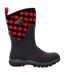 Bottes De Pluie Arctic Sport Femme Noir Rouge Footsure-4
