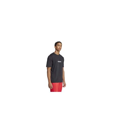 T-shirt Motif/style Linéaire Homme Noir Adidas