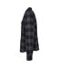 Chemise À Carreaux Pour Hommes Noir Gris Build Your Brand-3