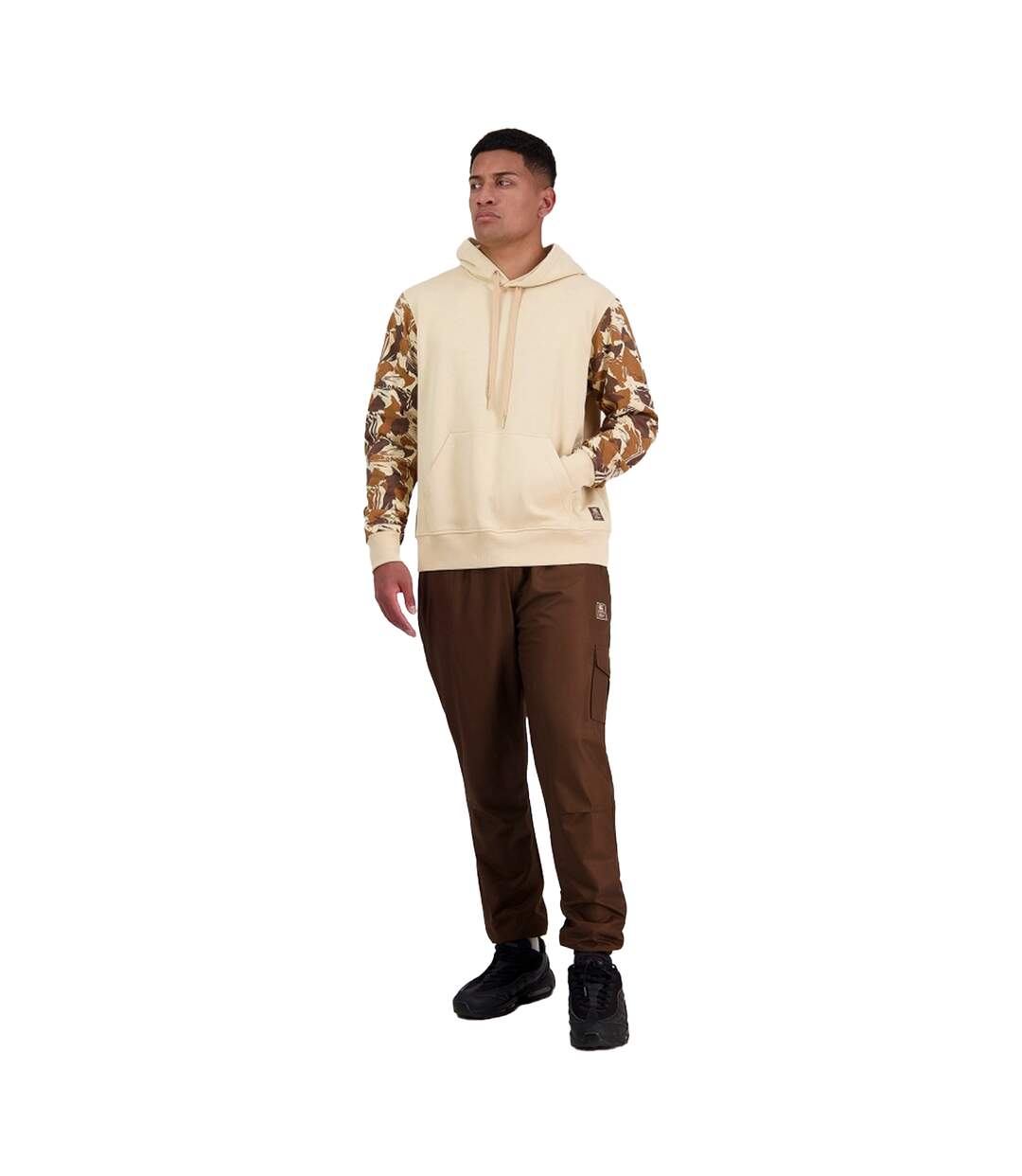 Mens Force Hoodie Cream Canterbury-1