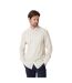 Mens Oxford Regular Long-sleeved Button-down Shirt Stone Ecru Saltwell-2