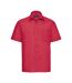 Chemise Classic Homme Rouge Classique Russell Collection-1