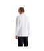 Mens Cotton Blend Long-sleeved Polo Shirt White Farah-3
