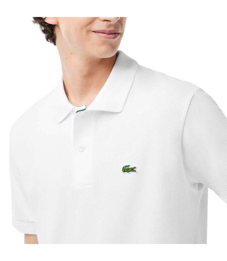 Polo l.12.21 homme blanc Lacoste