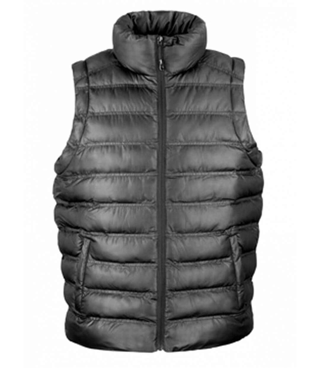 Doudoune anorak sans manches bodywarmer HOMME - R193M - noir-2