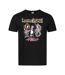 T-shirt Motif/style The Rolling Stones British Are Coming Adulte Noir Amplified-1