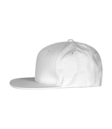 Clique Unisex Adult Street Cap (White) - UTUB184
