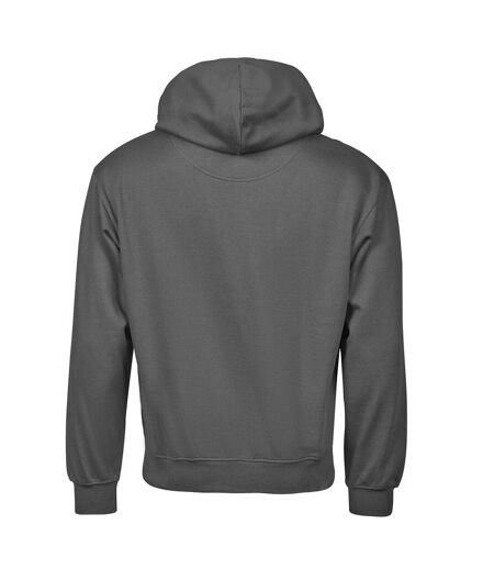 Mens Urban Heavy Loose Fit Hoodie Powder Grey Tee Jays