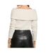 Pull ecru femme morgan bogo-2