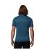 Mens Short-sleeved Polo Shirt Blue Columbia-2
