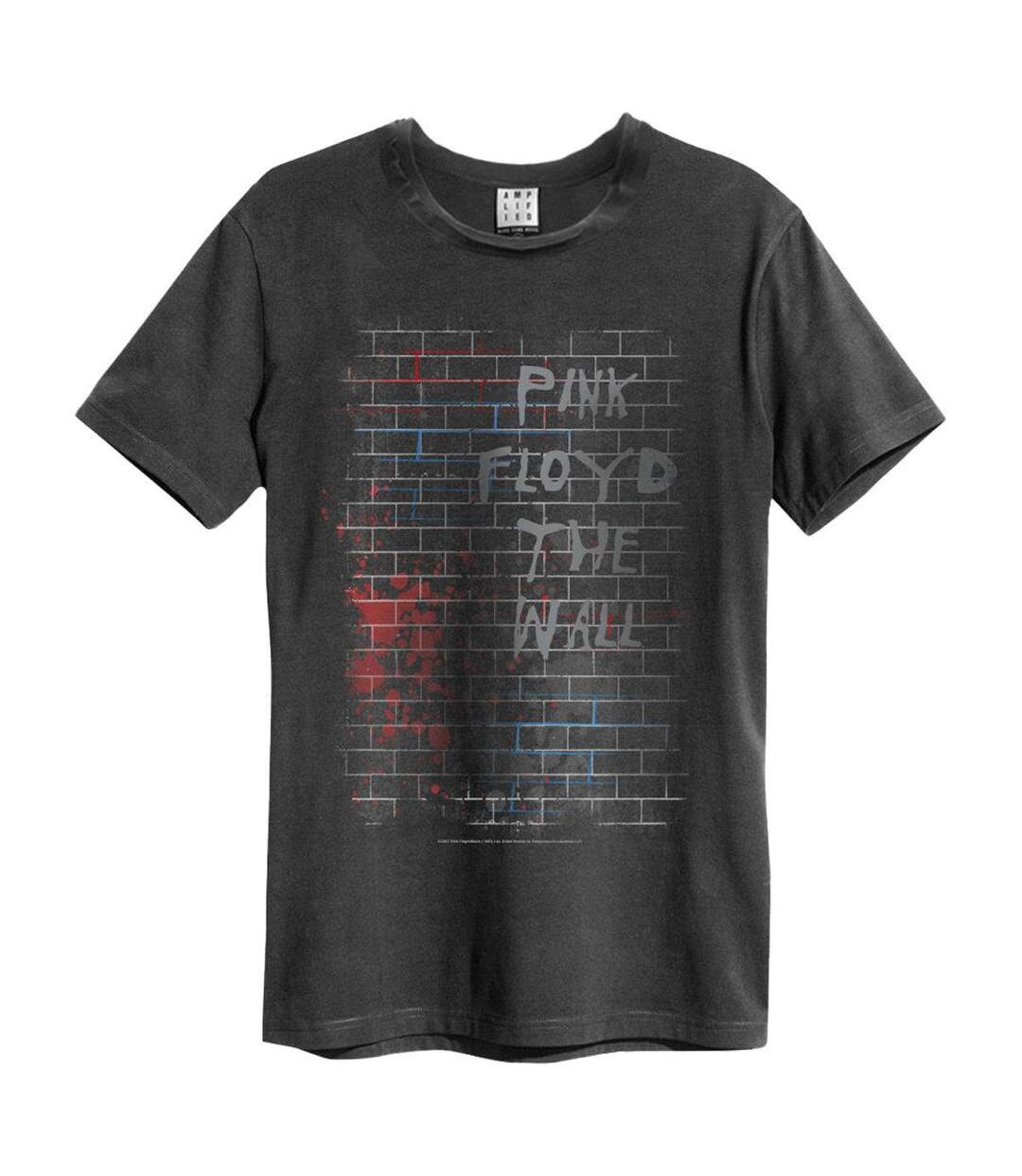 T-shirt the wall adulte charbon Amplified-1