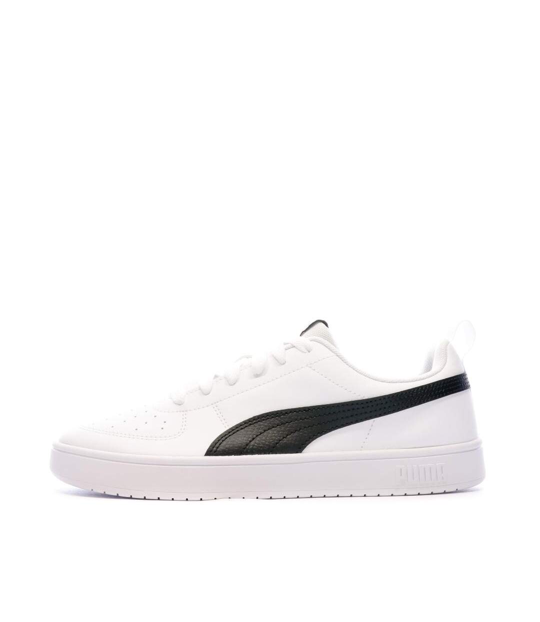 Baskets blanches/noir homme puma rickie-1