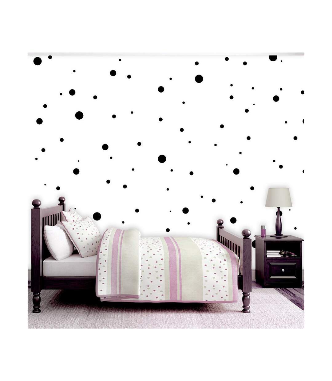 Papier Peint Stylish Dots 50x1000cm-1
