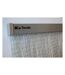 Rideau de porte en PVC Sienna gris 100 x 230 cm