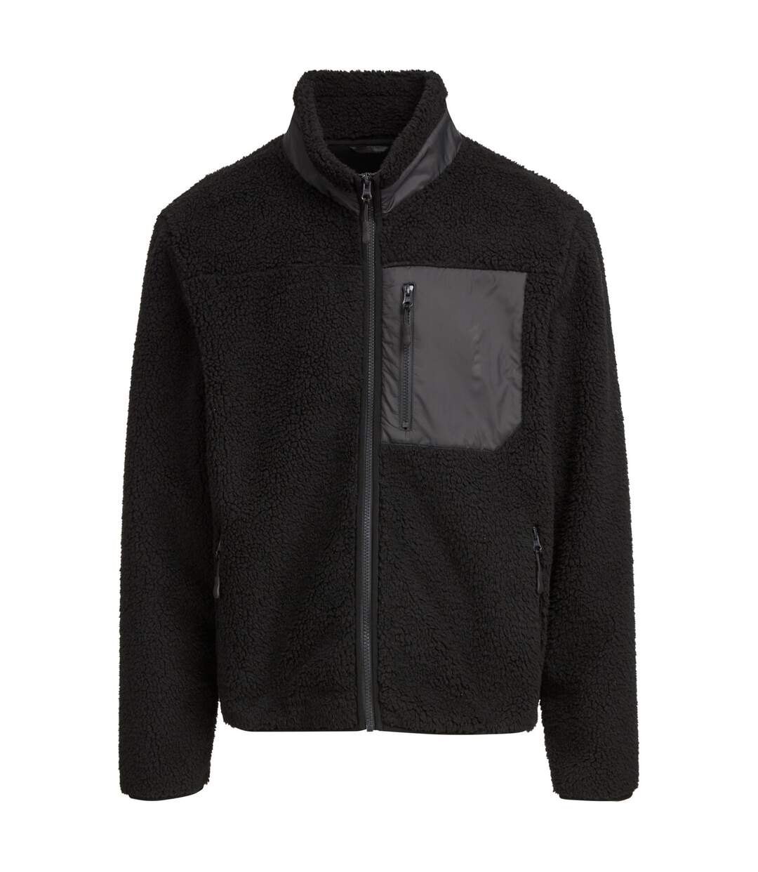 Veste Homme Noir Build Your Brand-1
