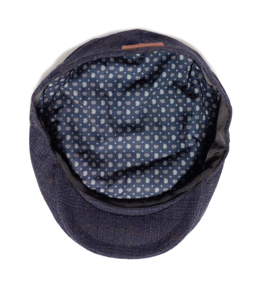 Beret motif carreaux-4