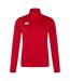 Womens/ladies Club Quarter Zip Training Midlayer Flag Red Canterbury-2