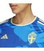 Maillot Extérieur Motif/style Suède Femme Bleu Adidas-4