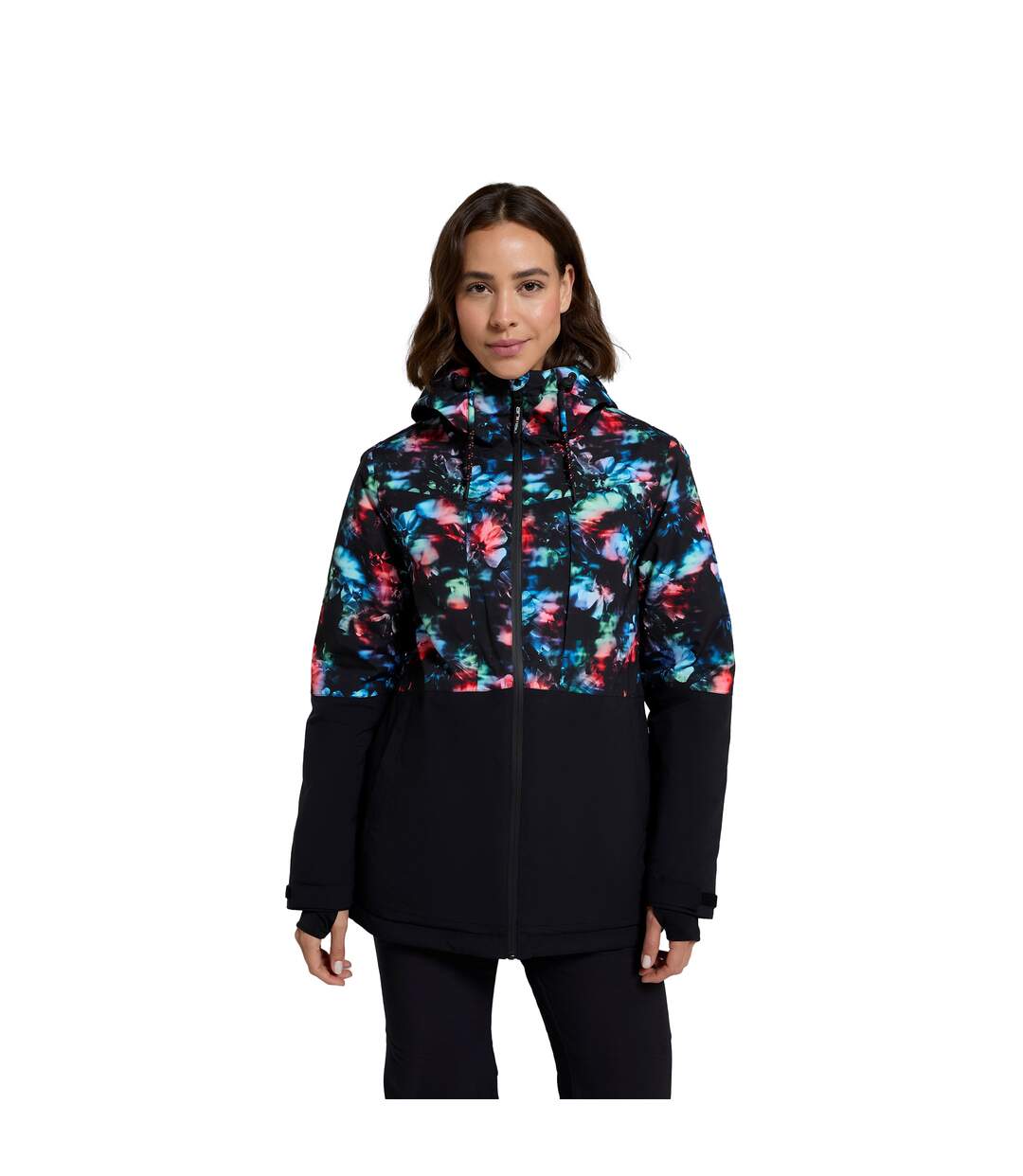 Blouson de ski edge femme corail Animal