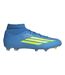 Mens League Print Firm Ground Football Boots Blue Yellow Adidas-1