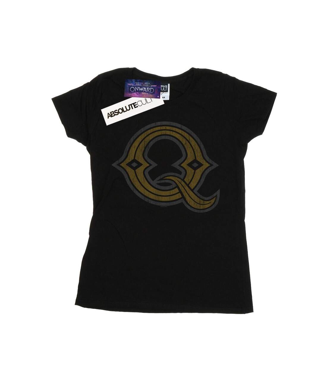 Disney T-shirt en coton avec logo Onward Quest Femme/Ladies (Noir) - UTBI36493-1