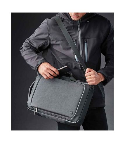 Stormtech Road Warrior Laptop Bag (Graphite Grey/Black) (One Size) - UTPC4484