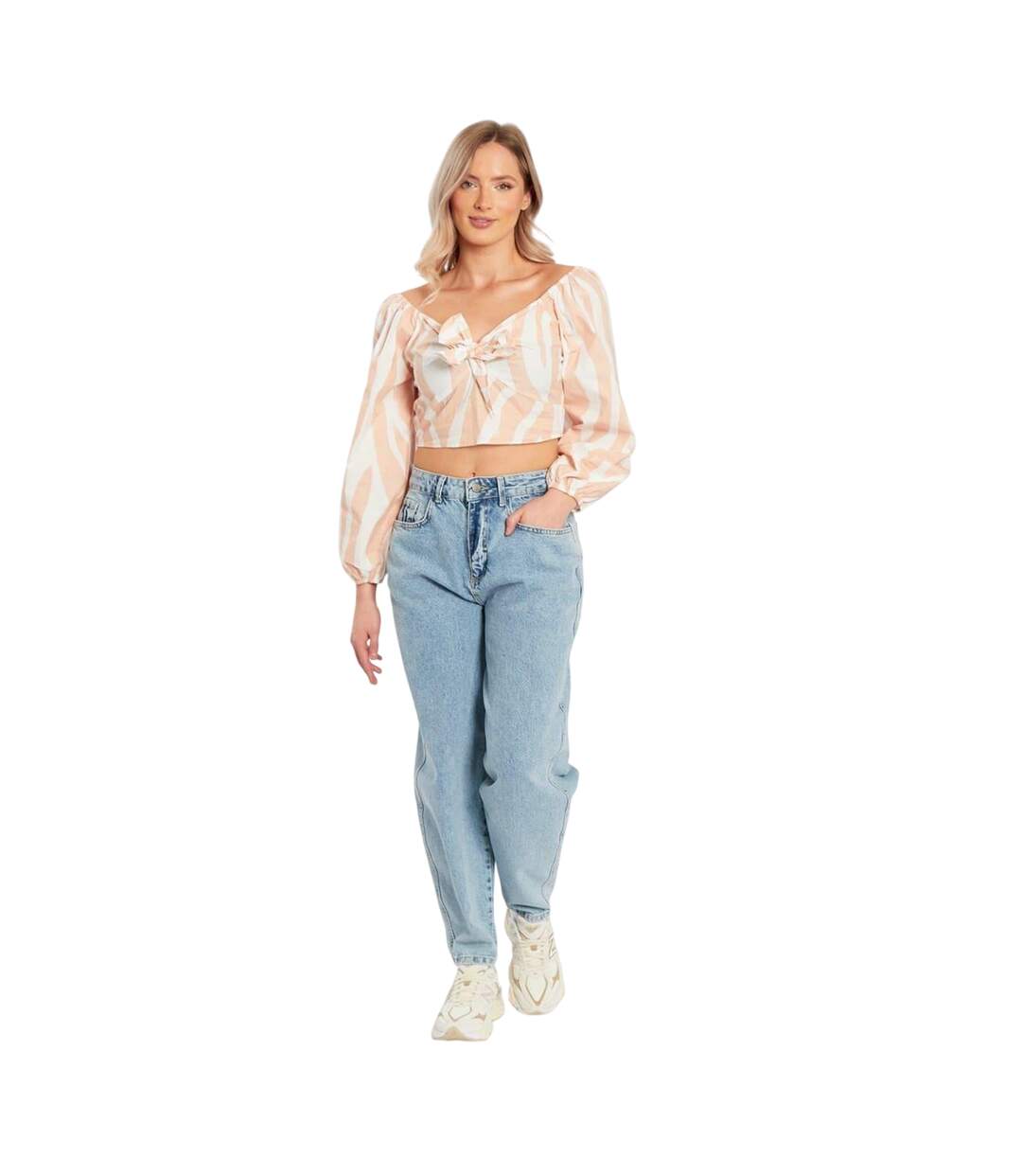 Blouse Femme Blanc Influence-4