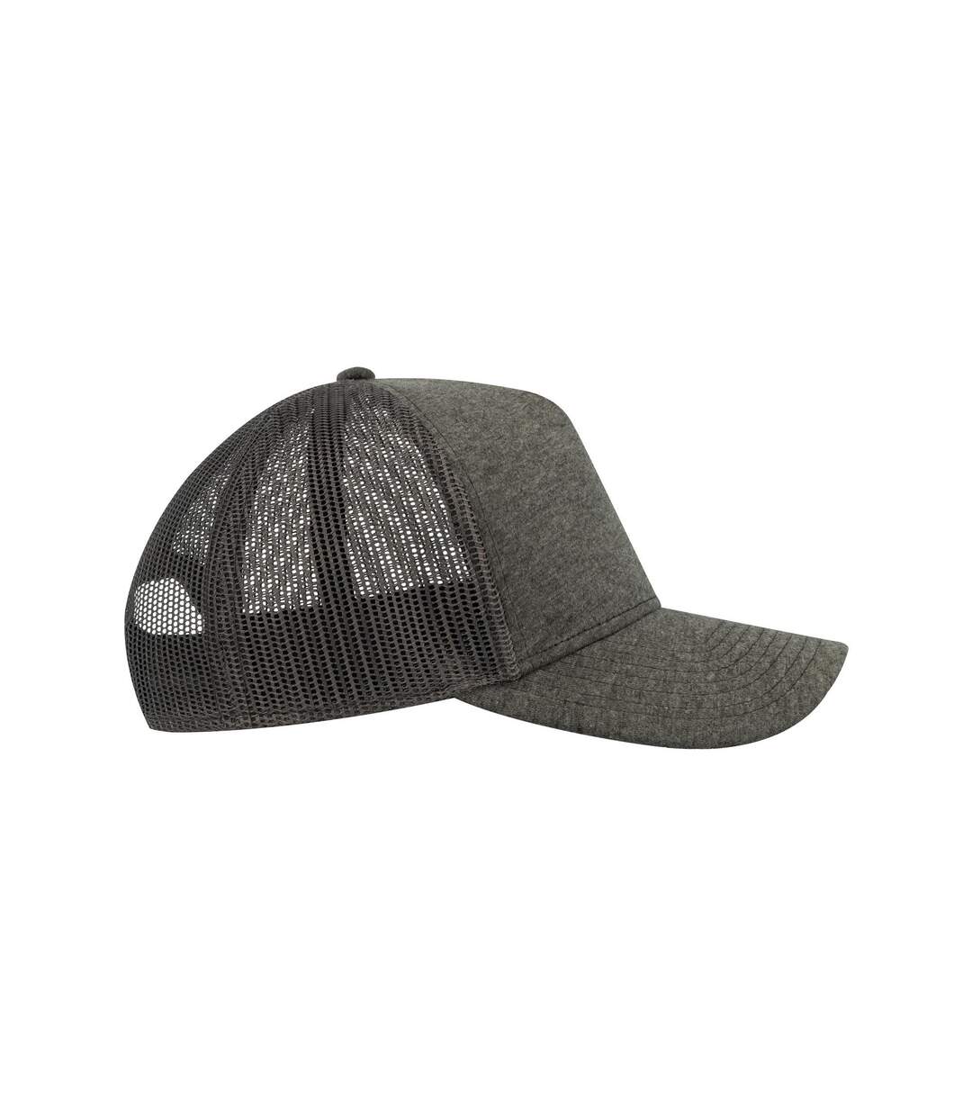 Casquette Trucker Rapper Adulte Gris Foncé Atlantis-3