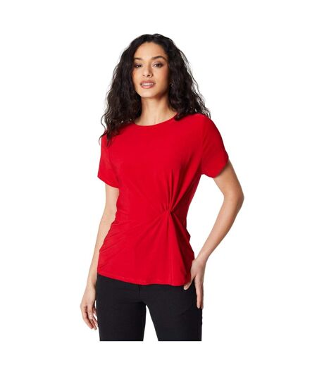 T-shirt femme rouge Principles