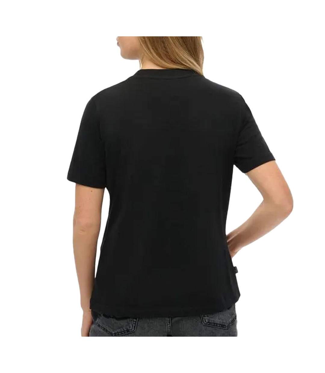 T-Shirt noir femme superdry w1011644a-2