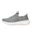 Womens/ladies Edgeride Slip-in Trainers Grey Peach Skechers-2