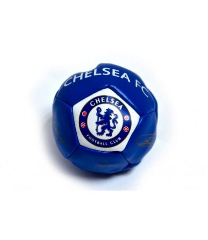 Chelsea FC Official Kick And Trick Soccer Ball (Blue/White) (One Size) - UTBS755